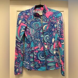 Luxletic Zip-Up Jacket - Lilly Pulitzer - Sea Jewels Print 💎
